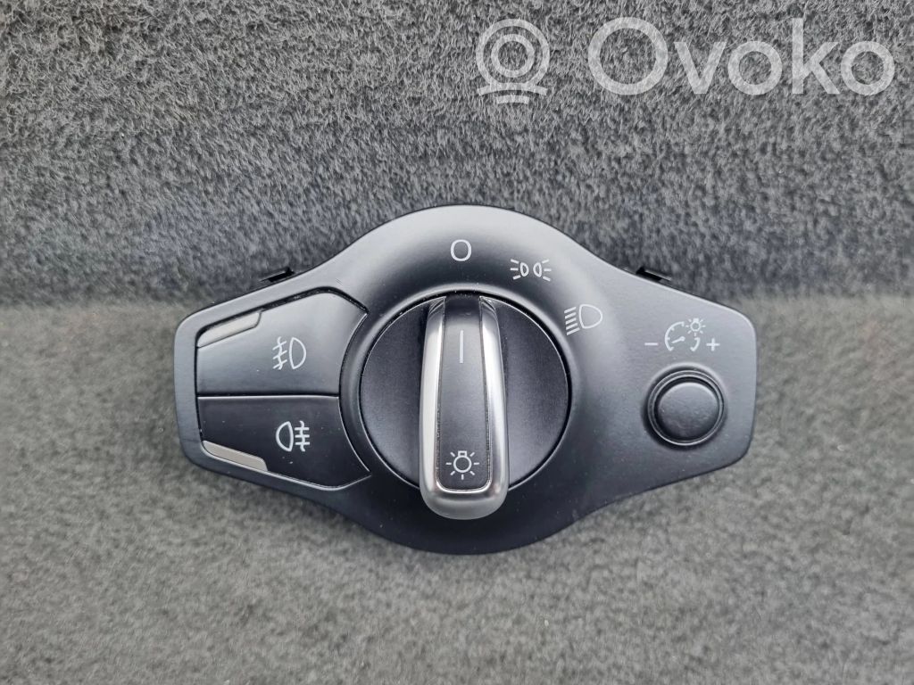 Audi A4 S4 B8 8K Light switch 