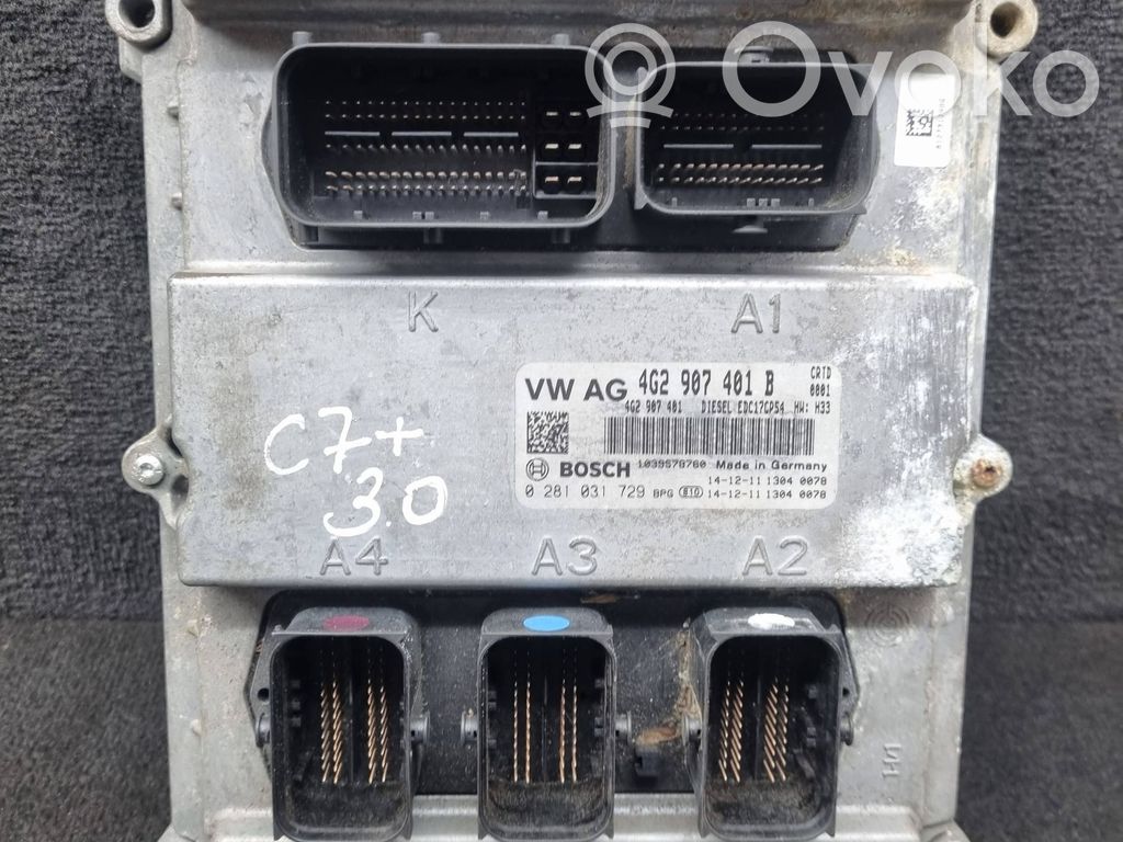 Audi A6 Allroad C7 Engine control unit/module 