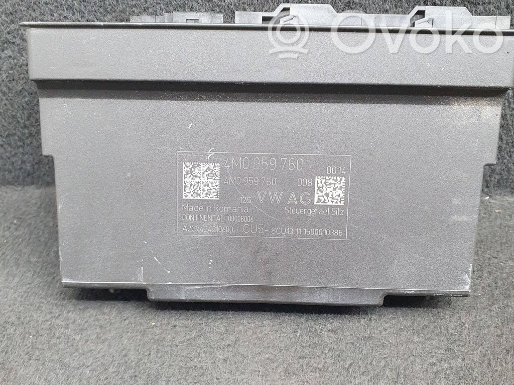 Audi Q7 4M Seat control module 