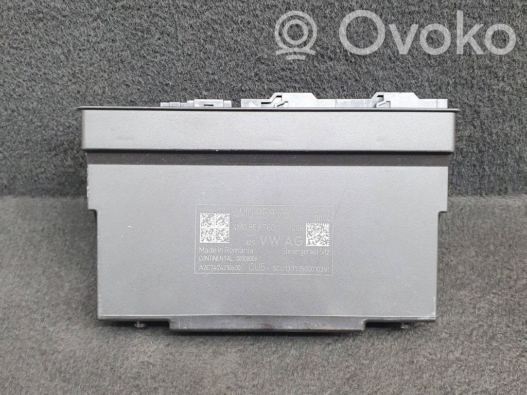 Audi Q7 4M Seat control module 