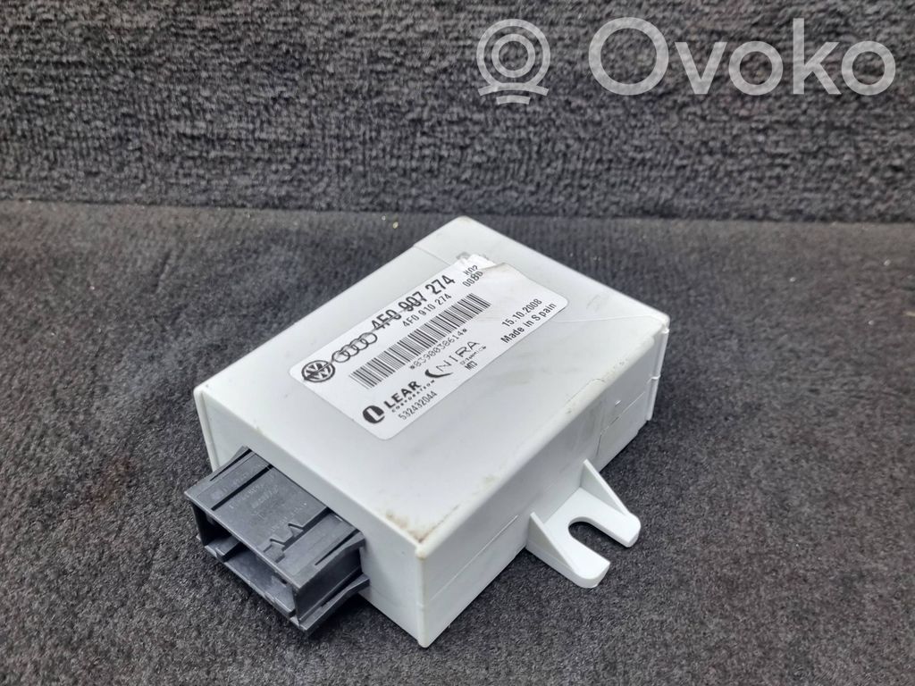 Audi A6 Allroad C6 Riepu spiediena kontroles bloks 