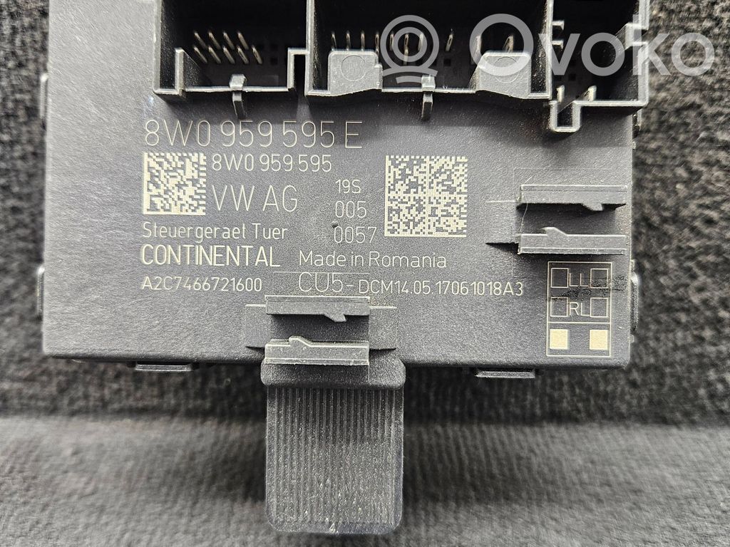 Audi A4 S4 B9 Door control unit/module 