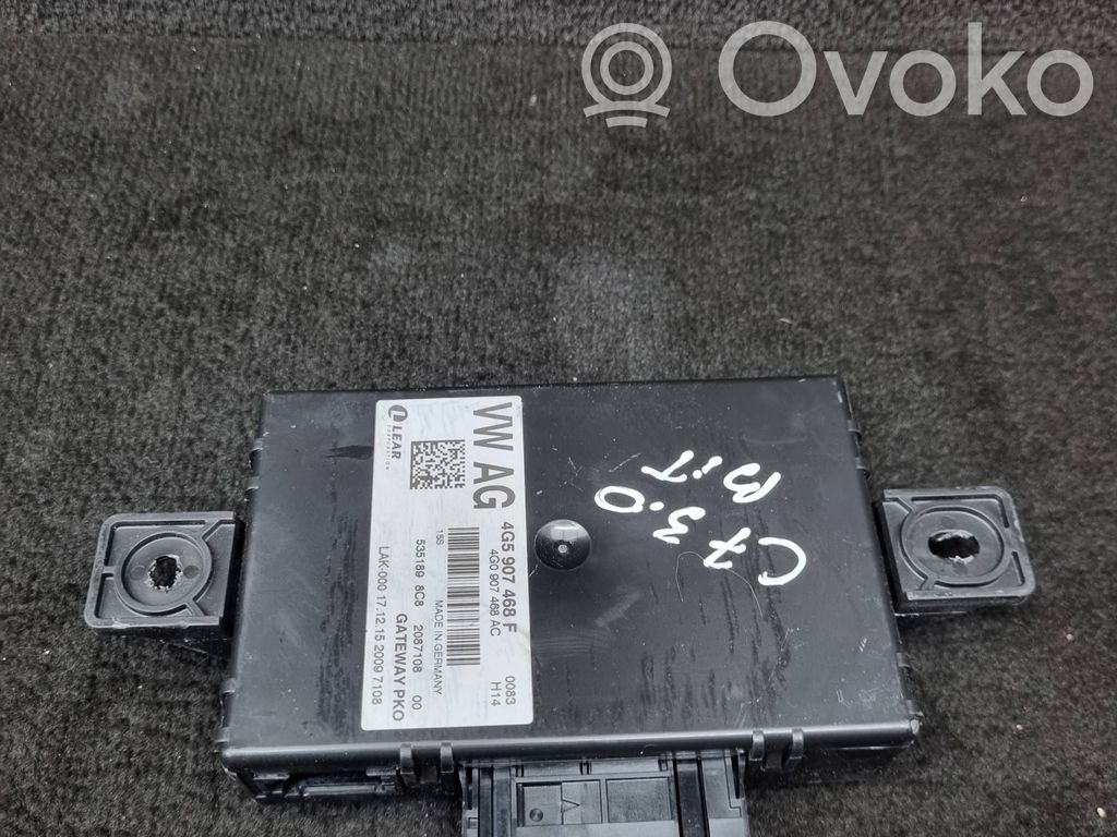Audi A6 S6 C7 4G Módulo de control Gateway 