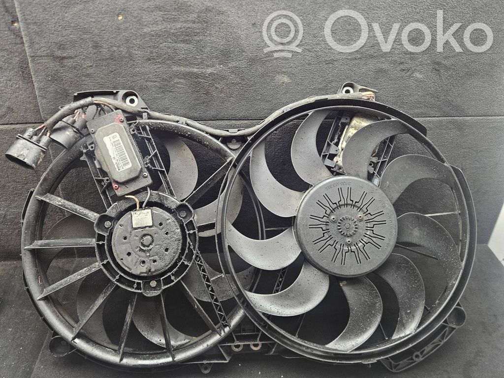 Audi A6 S6 C6 4F Elektryczny wentylator chłodnicy 