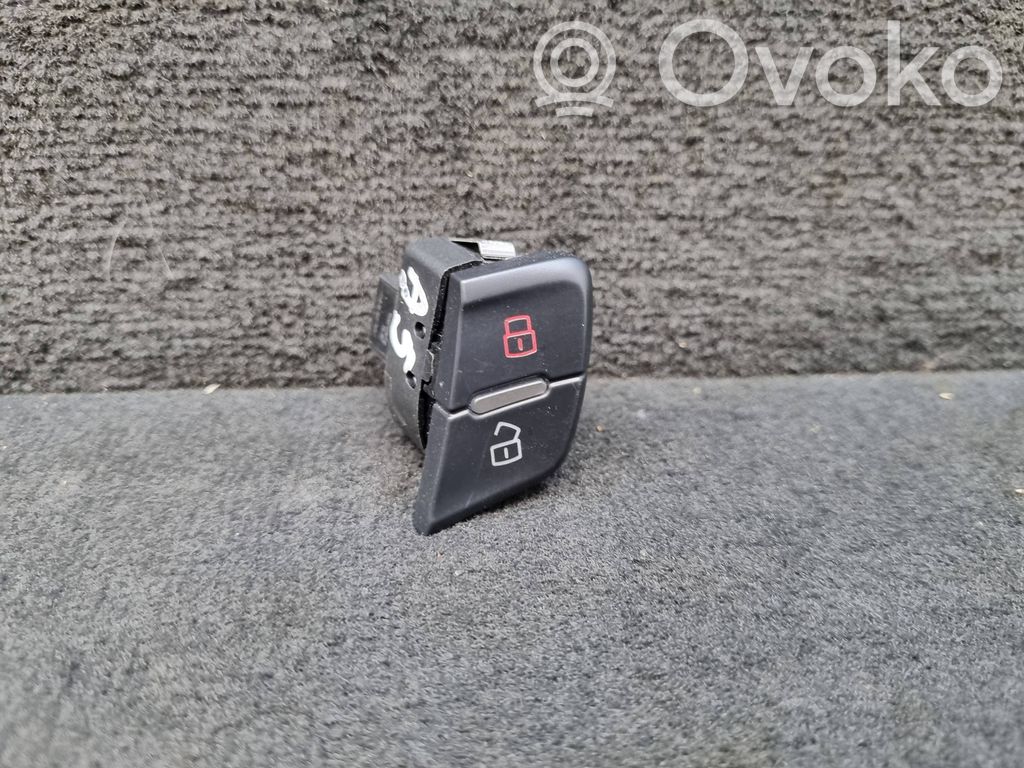 Audi A5 8T 8F Central locking switch button 