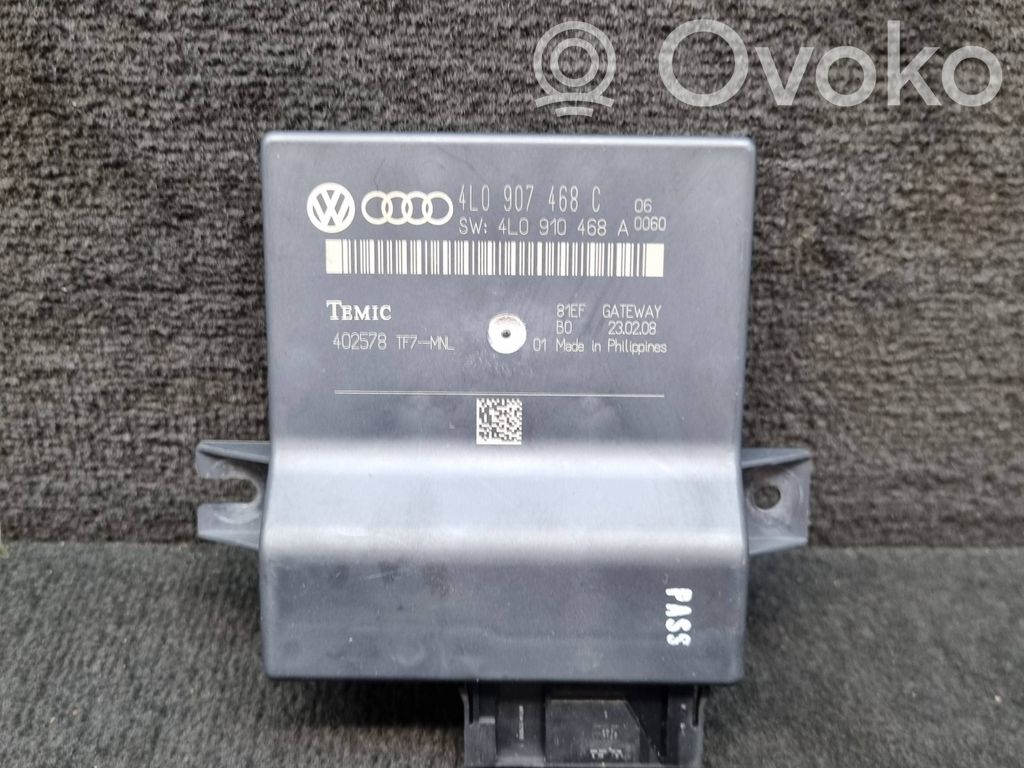 Audi A6 S6 C6 4F Gateway control module 