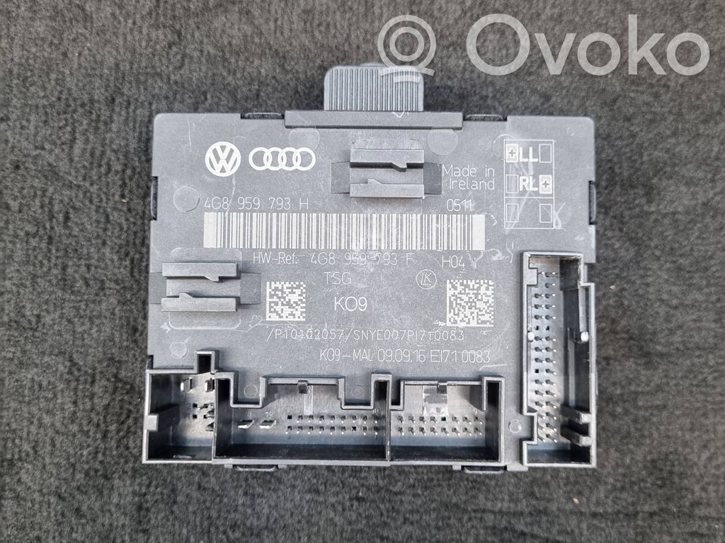 Audi A6 C7 Door control unit/module 