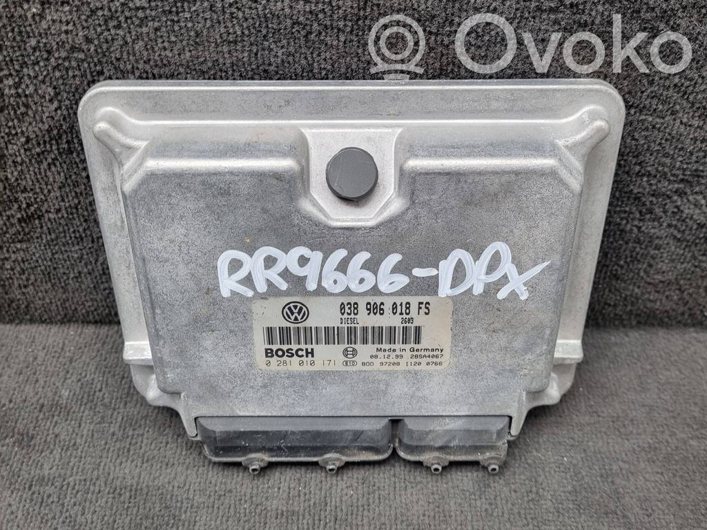 Volkswagen PASSAT B5 Engine control unit/module 