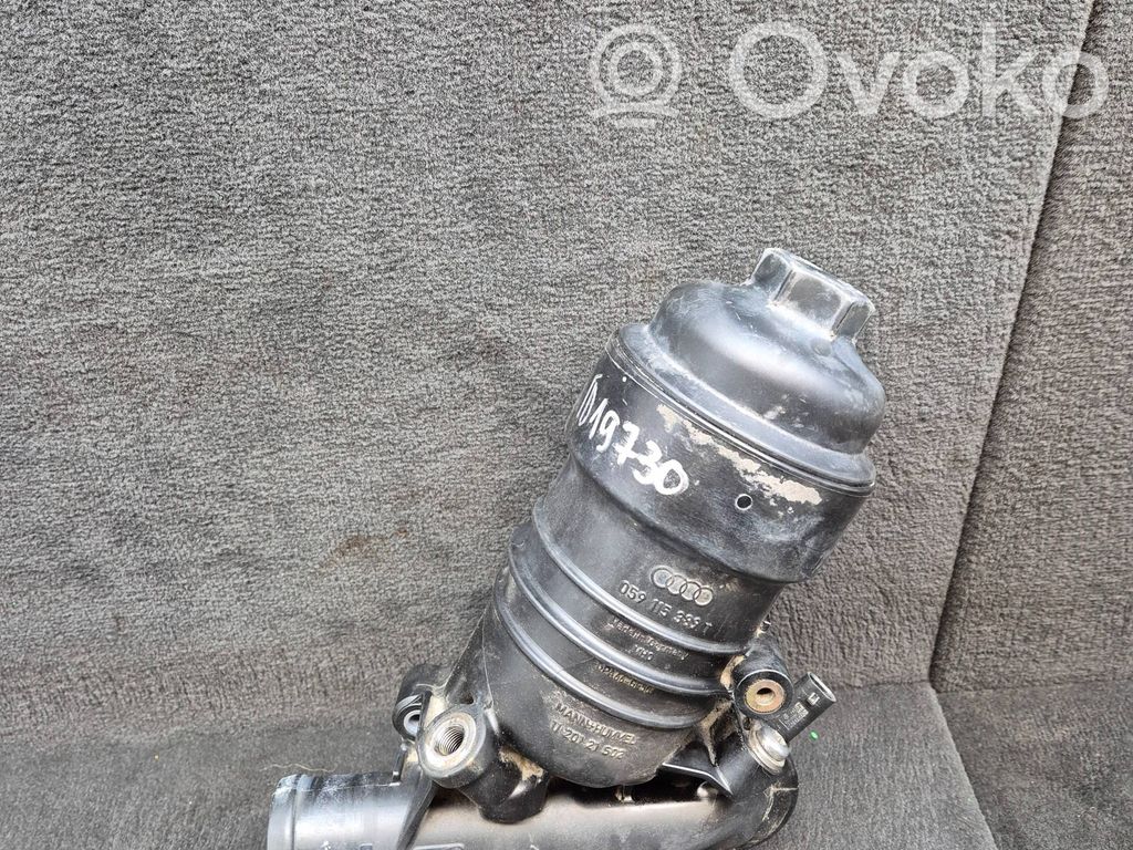 Audi A6 S6 C7 4G Oil filter mounting bracket 