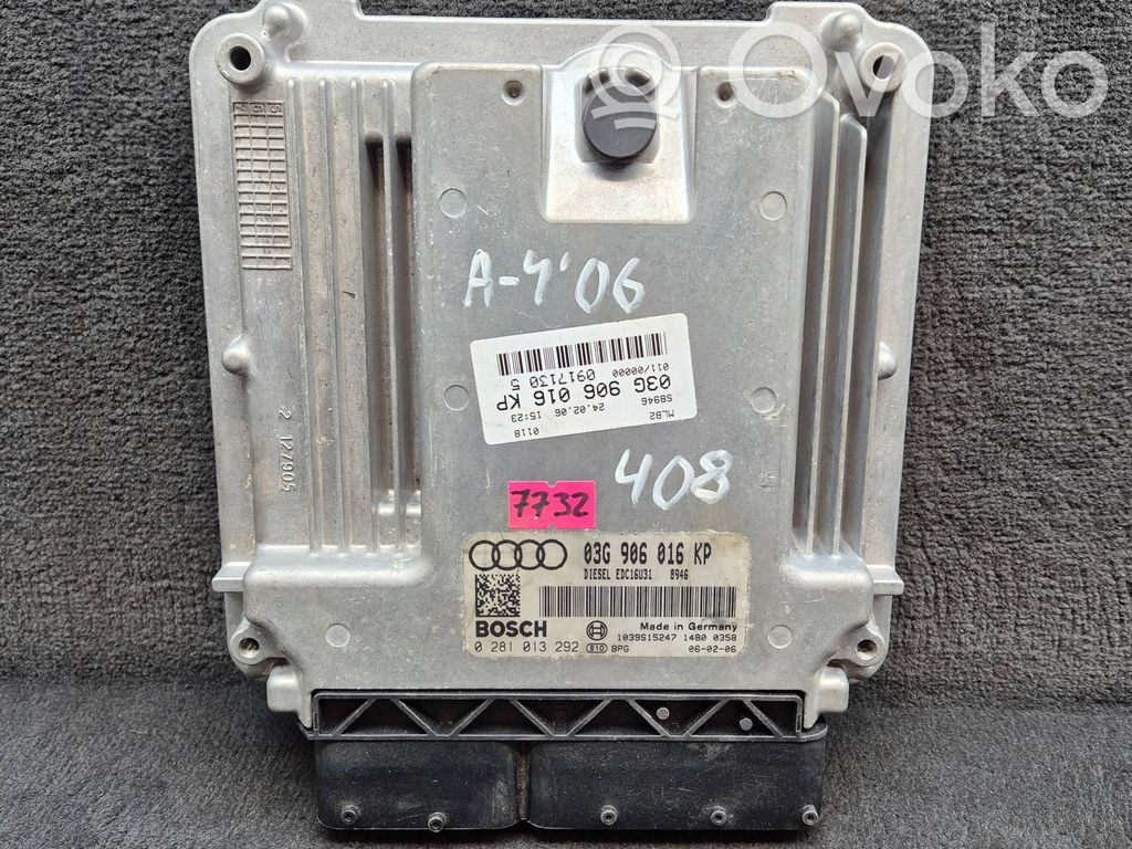 Audi A4 S4 B7 8E 8H Engine control unit/module 