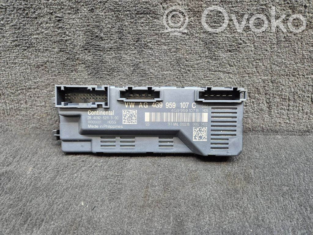 Audi A6 S6 C7 4G Tailgate/trunk control unit/module 