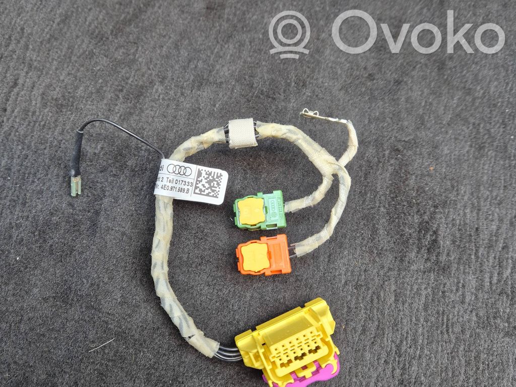 Audi A4 S4 B7 8E 8H Taśma / Pierścień ślizgowy Airbag 