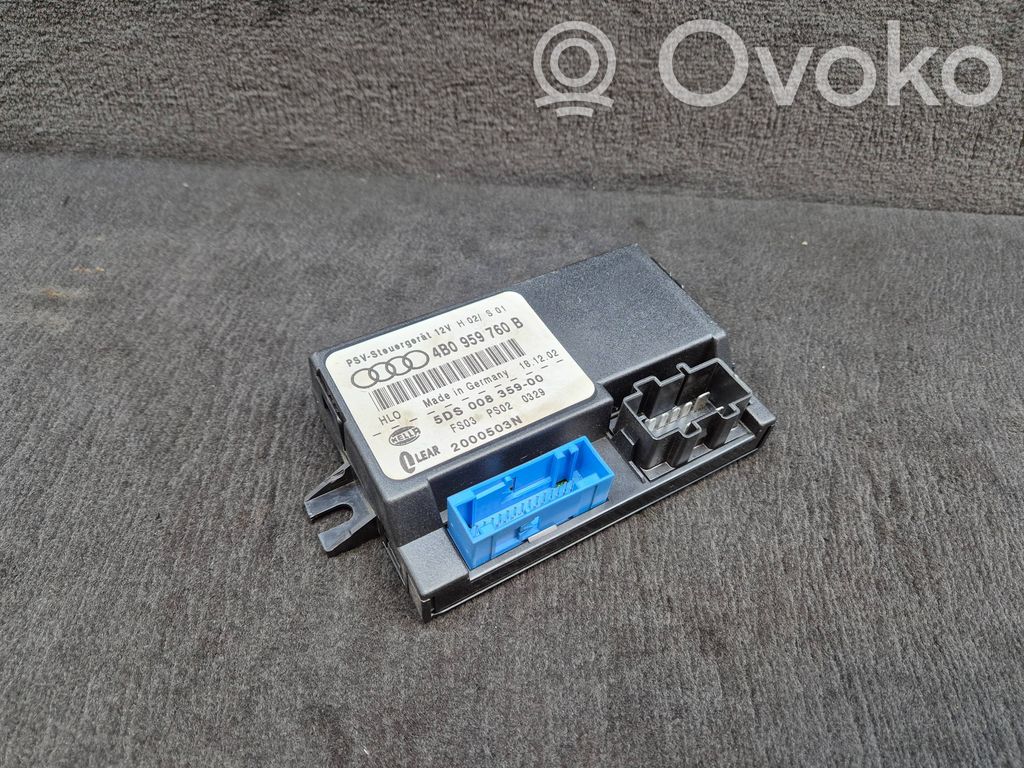 Audi A6 S6 C5 4B Module de commande de siège 