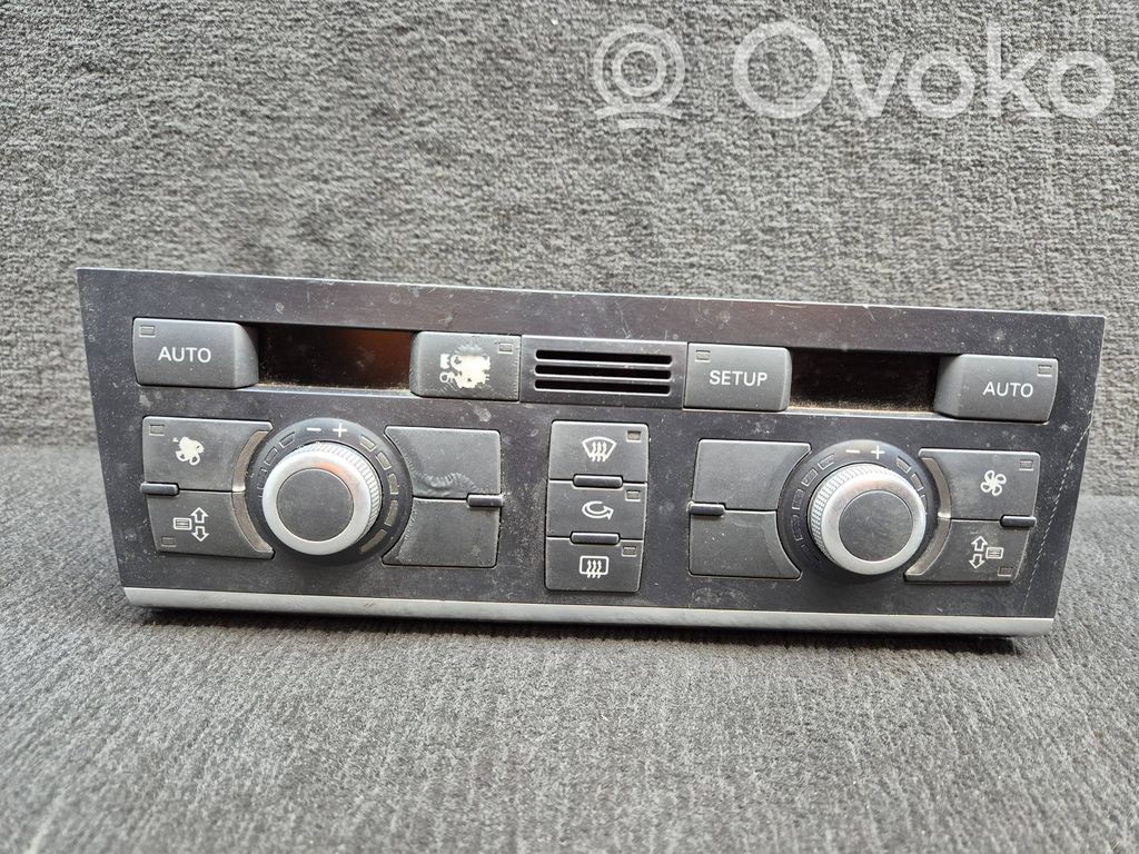 Audi A6 S6 C6 4F Climate control unit 