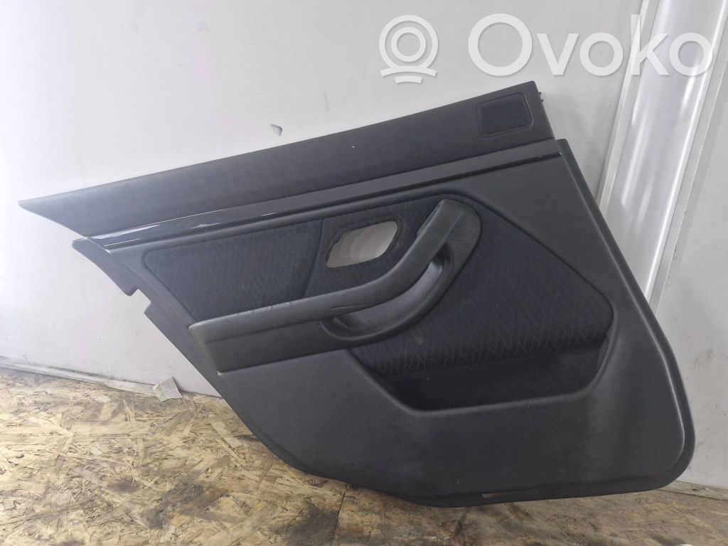 Rear door card panel trim