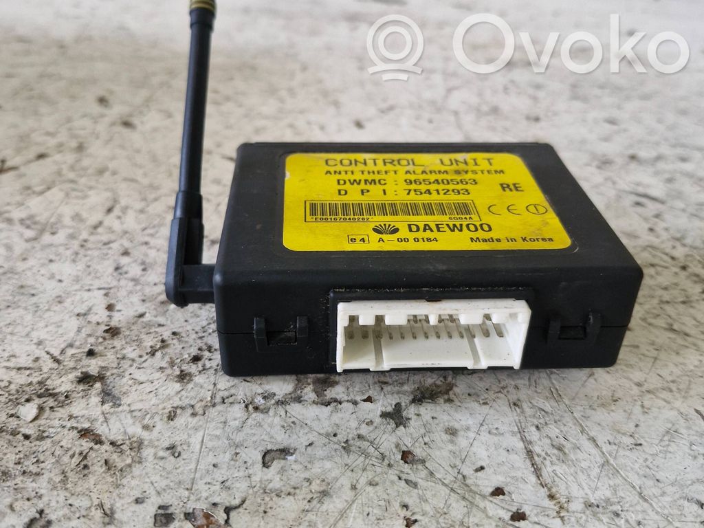 Chevrolet Kalos Immobilizer control unit/module 