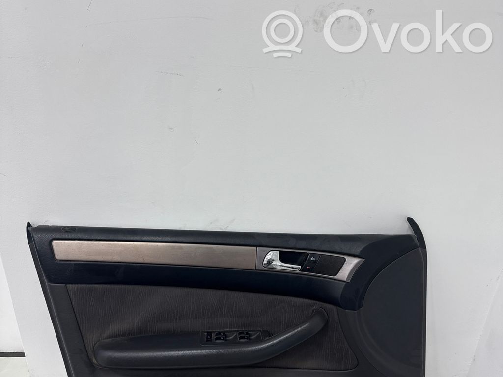 Front door card panel trim