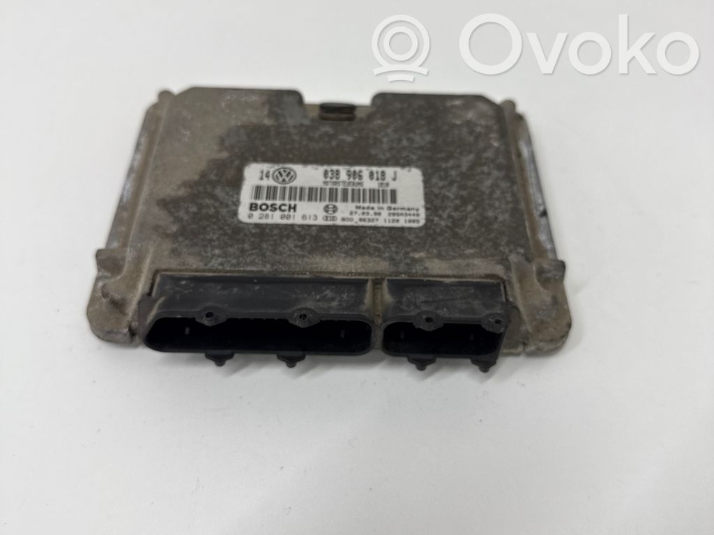 Engine control unit/module   038906018J,0281001613,28SA3440