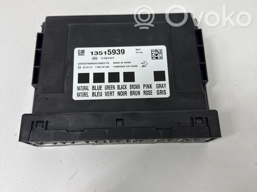 Comfort/convenience module   13515939,F00HJ01694,170727