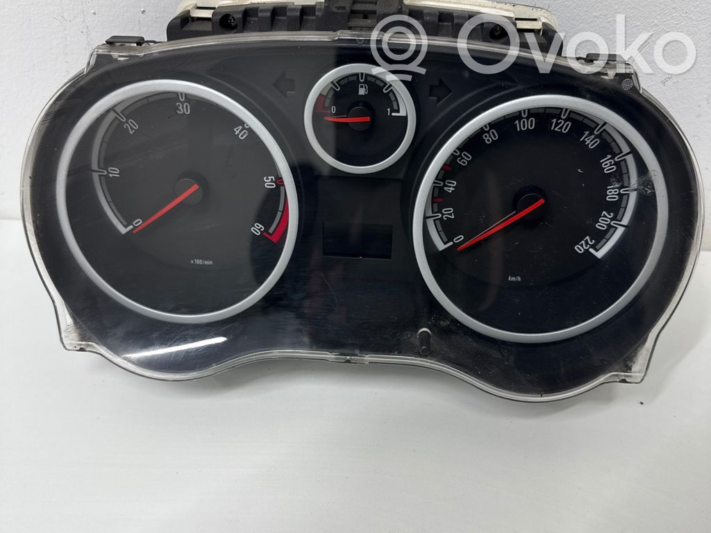 Opel Corsa D Speedometer (instrument cluster) 