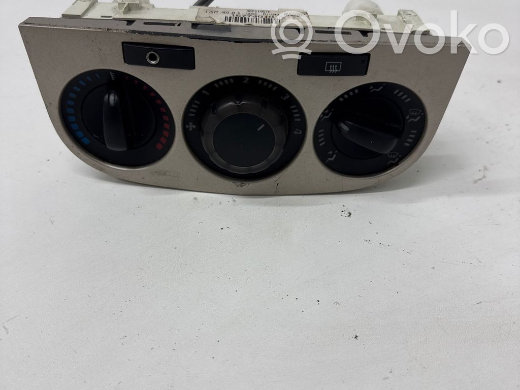 Opel Corsa D Climate control unit 