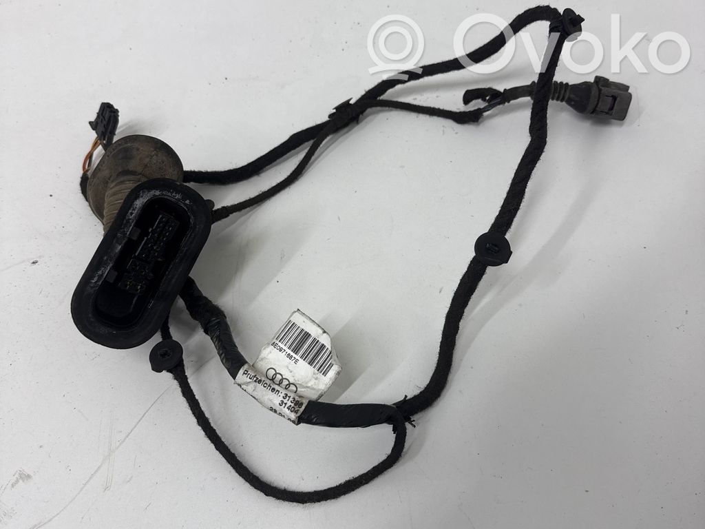 Audi A4 S4 B6 8E 8H Cableado de puerta trasera 
