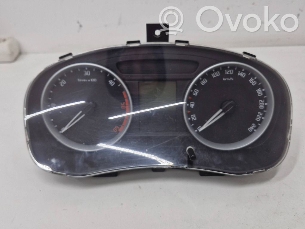 Skoda Fabia Mk2 (5J) Vitezometru (grup de instrumente) 