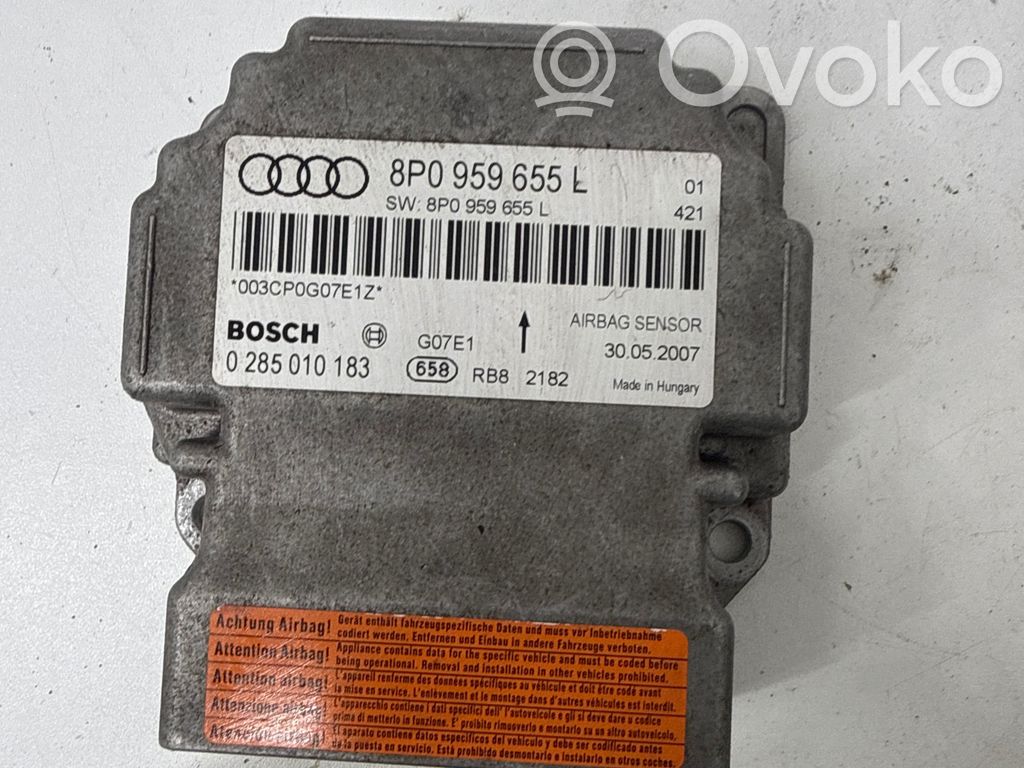 Audi A3 S3 8P Airbag control unit/module 