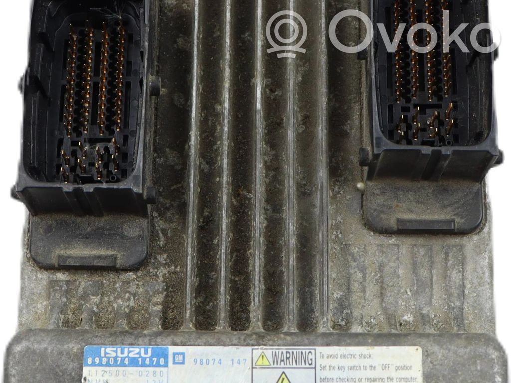 Opel Meriva A Engine control unit/module 