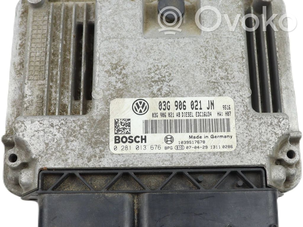 Engine control unit/module   03G906021JN,0281013676