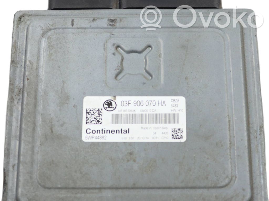 Skoda Rapid (NH) Engine control unit/module 