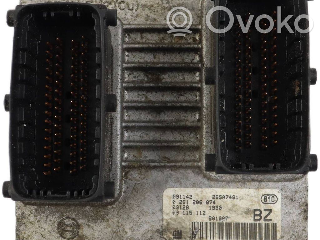 Opel Corsa C Engine control unit/module 