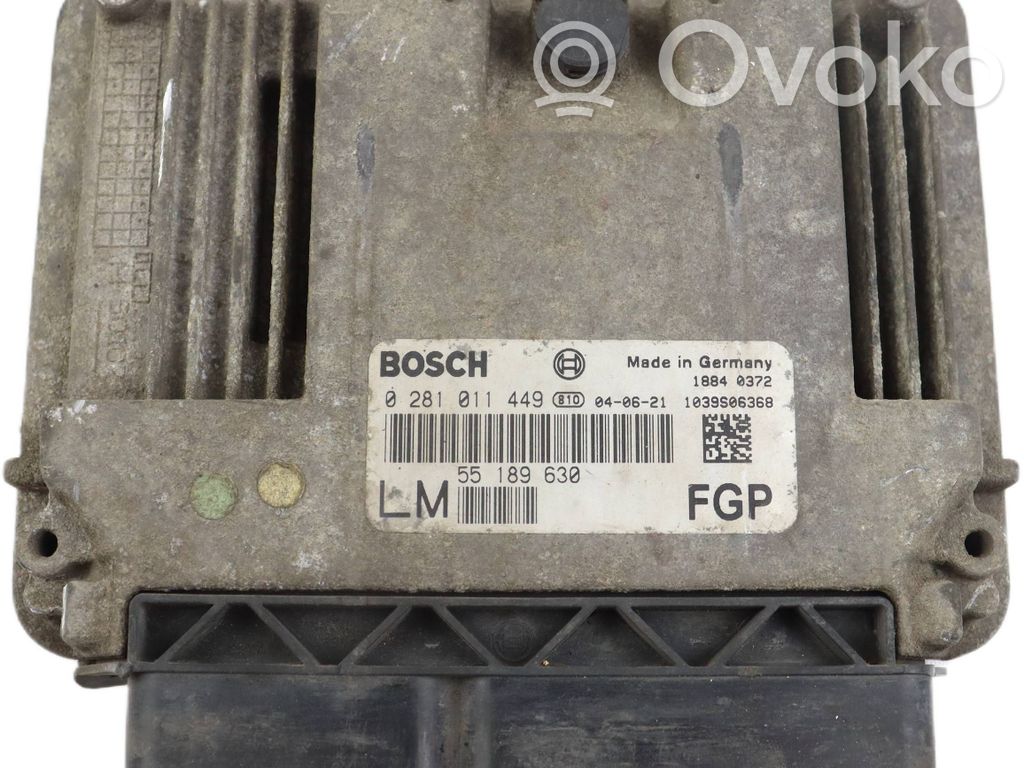 Opel Vectra C Engine control unit/module 