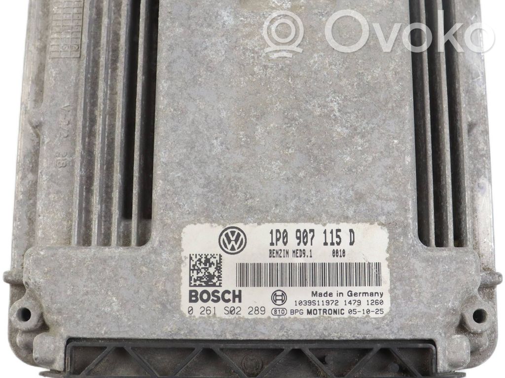 Seat Leon (1P) Engine control unit/module 