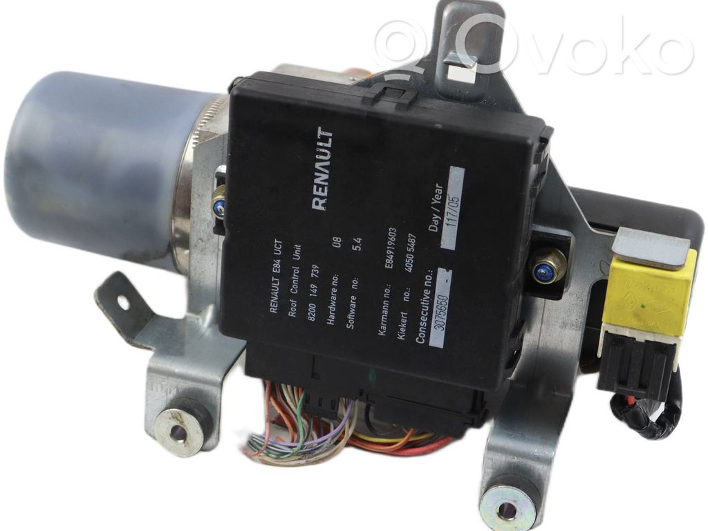 Renault Megane II Pompe hydraulique de toit convertible 