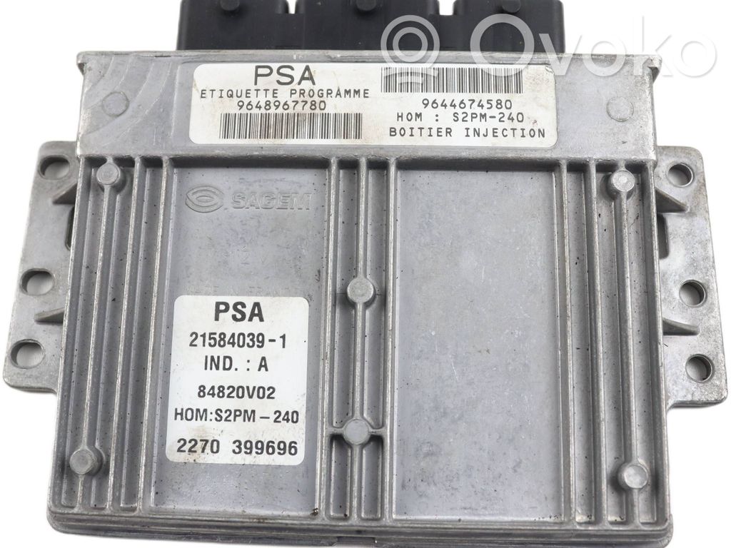 Citroen C5 Engine control unit/module 