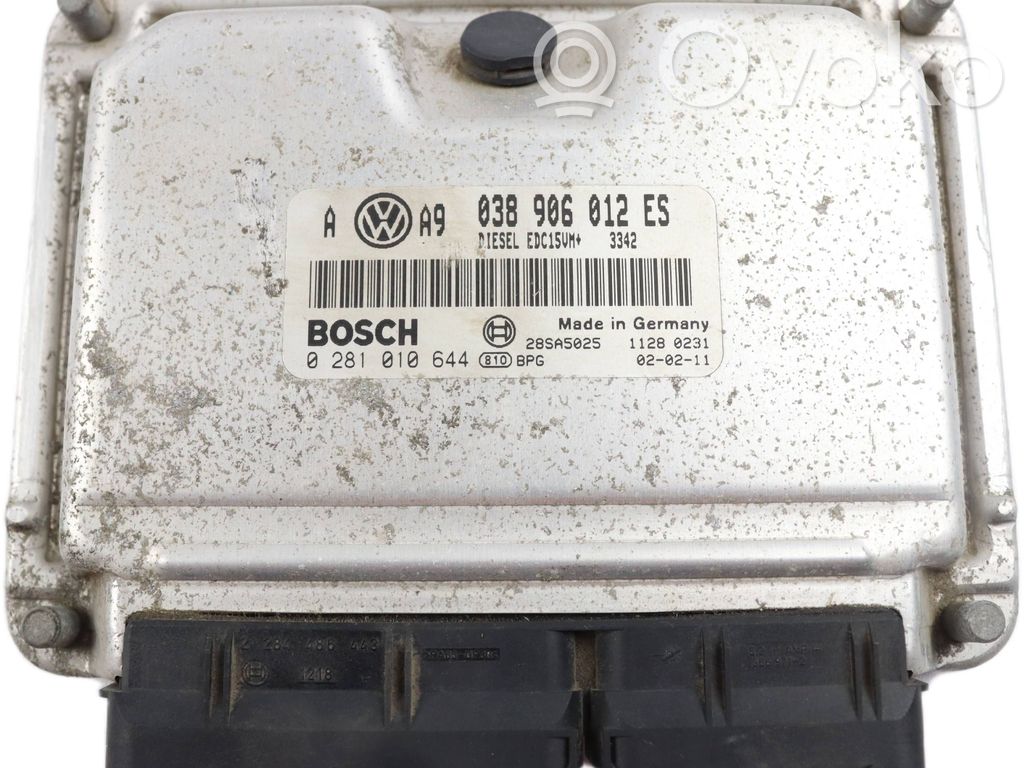 Engine control unit/module   038906012ES,0281010644,28SA5025