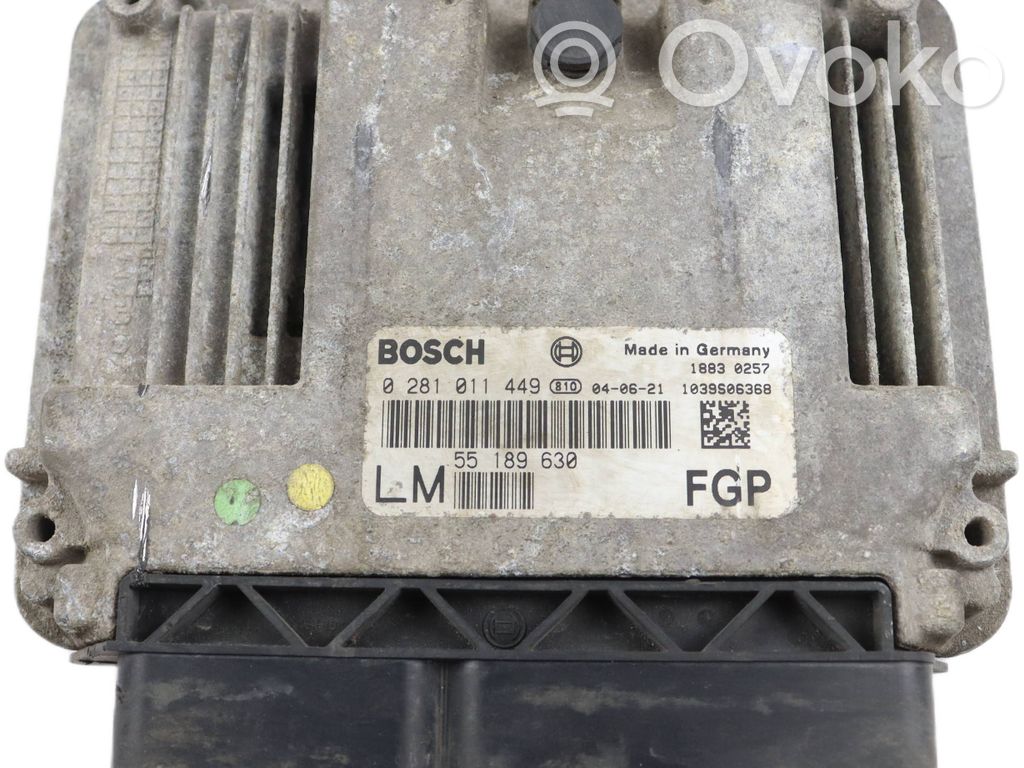 Opel Vectra C Unitate/modul de control motor 