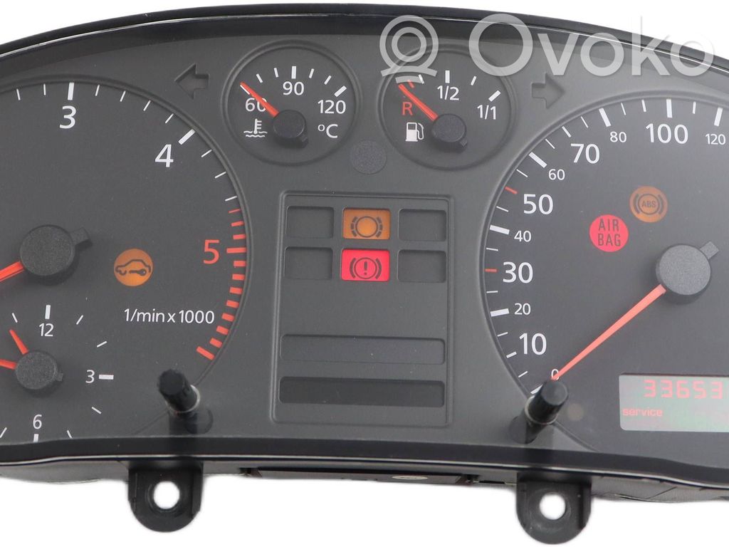 Audi A4 S4 B5 8D Vitezometru (grup de instrumente) 