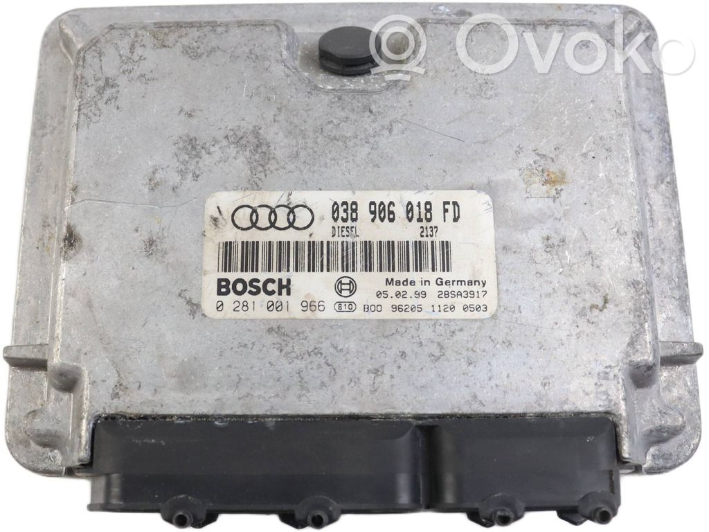 Audi A4 S4 B5 8D Engine control unit/module 