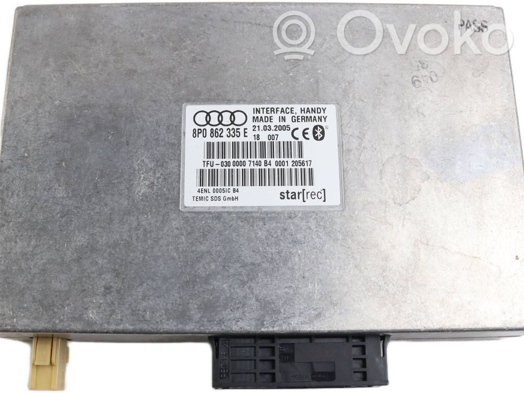 Audi A4 S4 B7 8E 8H Modul unitate control Bluetooth 