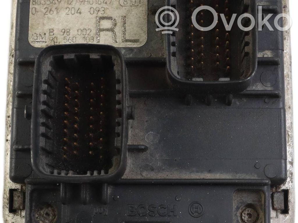 Opel Astra G Unidad de control/módulo del motor 