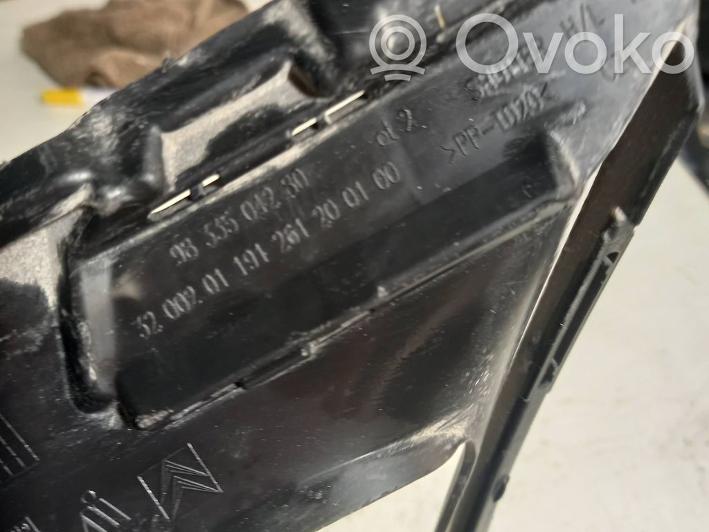 Citroen C3 Verkleidung Nebelscheinwerfer / Gitter vorne 