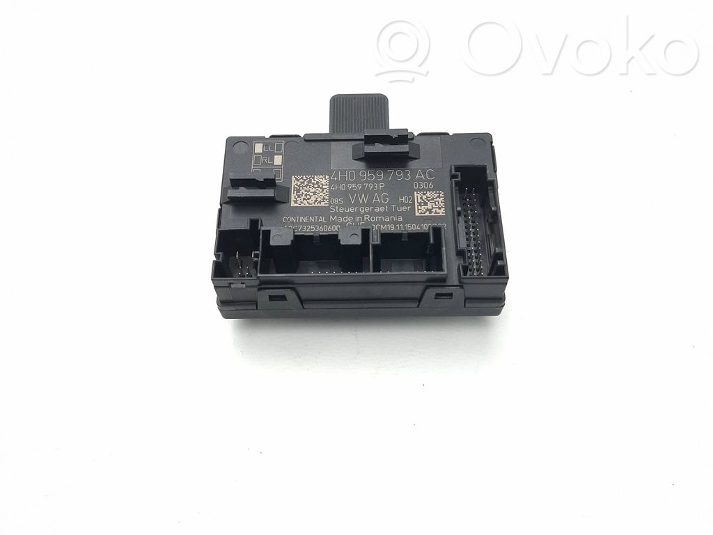 Door control unit/module   4H0959793AC,4H0959793P,A2C7325360600