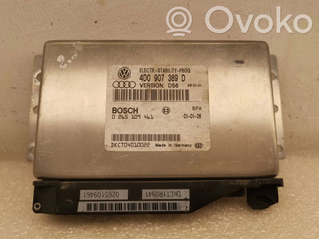 Audi A8 S8 D2 4D ESP (stability system) control unit 