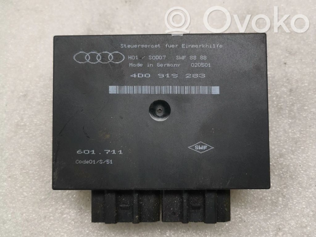 Audi A8 S8 D2 4D Parking PDC control unit/module 