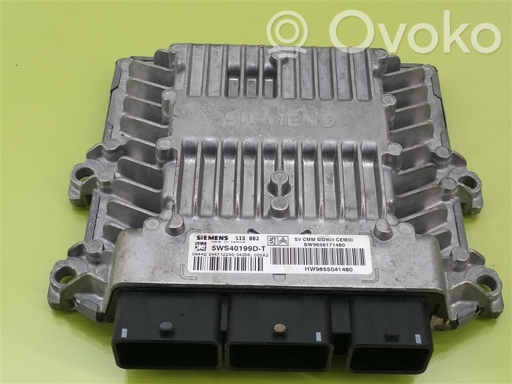 Engine control unit/module   5WS40199DT