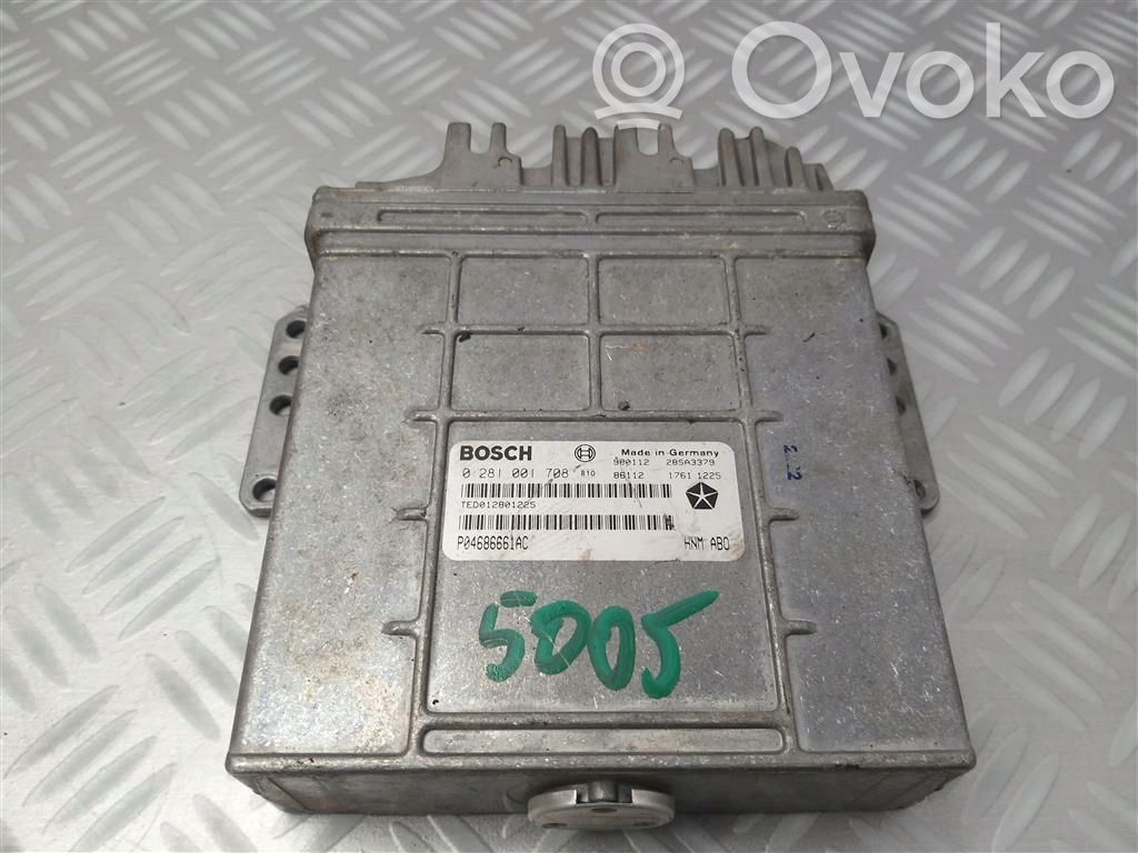 Engine control unit/module   P04686661AC