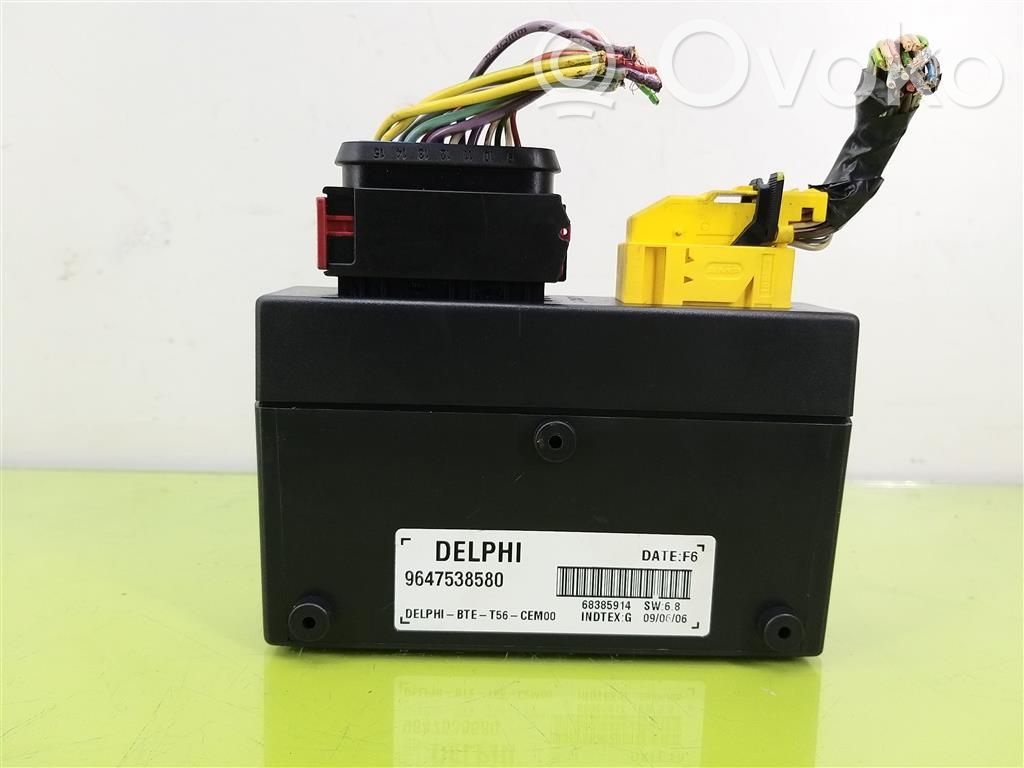 Peugeot 307 CC Other control units/modules 