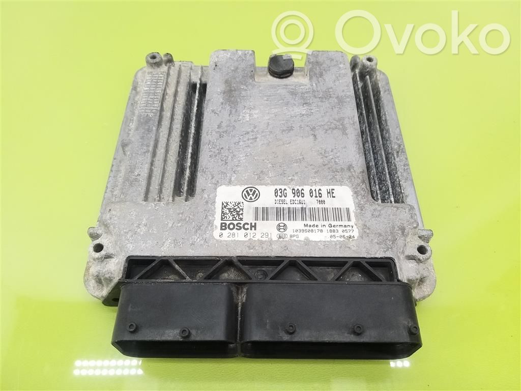 Seat Toledo III (5P) Engine control unit/module 